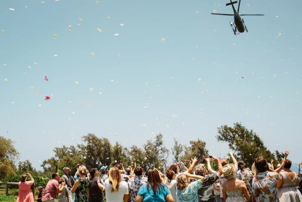 Behind the Scenes at Hawaii Forest & Trail: Mokulanikila Wedding Photo Shoot